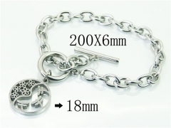 HY Wholesale Bracelets 316L Stainless Steel Jewelry Bracelets-HY91B0166NLG