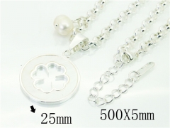 HY Wholesale Necklaces Stainless Steel 316L Jewelry Necklaces-HY56N0070HOS