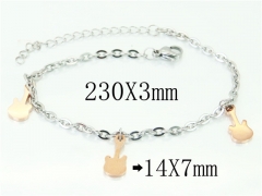 HY Wholesale Bracelets 316L Stainless Steel Jewelry Bracelets-HY91B0293OLW