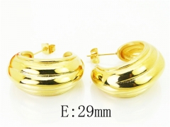 HY Wholesale Earrings 316L Stainless Steel Earrings-HY15E0051HIW