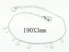 HY Wholesale Bracelets 316L Stainless Steel Jewelry Bracelets-HY51B0226NZ