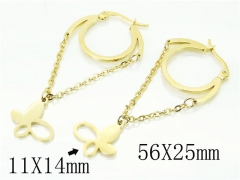 HY Wholesale Earrings 316L Stainless Steel Earrings-HY89E0506JLE