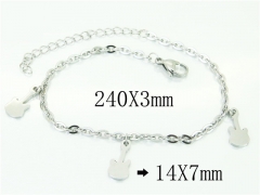 HY Wholesale Bracelets 316L Stainless Steel Jewelry Bracelets-HY91B0216NLQ