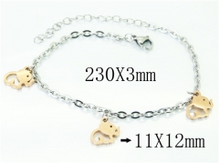 HY Wholesale Bracelets 316L Stainless Steel Jewelry Bracelets-HY91B0310OLG