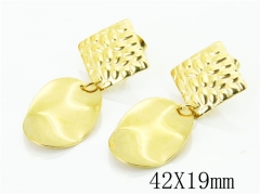 HY Wholesale Earrings 316L Stainless Steel Earrings-HY91E0375MS