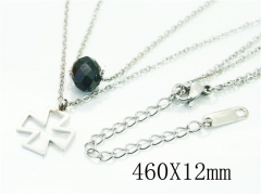 HY Wholesale Necklaces Stainless Steel 316L Jewelry Necklaces-HY56N0064HDD