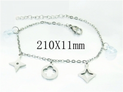 HY Wholesale Bracelets 316L Stainless Steel Jewelry Bracelets-HY64B1501NR