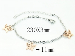 HY Wholesale Bracelets 316L Stainless Steel Jewelry Bracelets-HY91B0306OLZ
