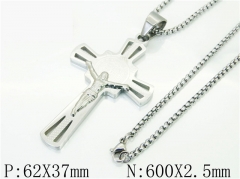 HY Wholesale Necklaces Stainless Steel 316L Jewelry Necklaces-HY09N1311HJE