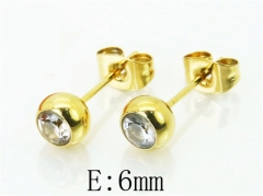 HY Wholesale Earrings 316L Stainless Steel Earrings-HY22E0629NX