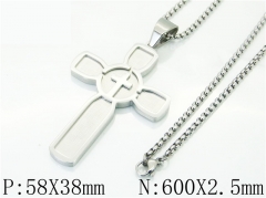 HY Wholesale Necklaces Stainless Steel 316L Jewelry Necklaces-HY09N1306HIX