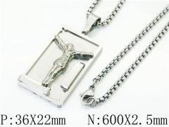 HY Wholesale Necklaces Stainless Steel 316L Jewelry Necklaces-HY09N1297HJS