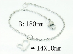 HY Wholesale Bracelets 316L Stainless Steel Jewelry Bracelets-HY91B0245KQ