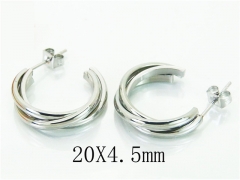 HY Wholesale Earrings 316L Stainless Steel Earrings-HY05E2047HJW