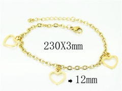 HY Wholesale Bracelets 316L Stainless Steel Jewelry Bracelets-HY91B0272PE