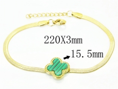 HY Wholesale Bracelets 316L Stainless Steel Jewelry Bracelets-HY34B0012KZ