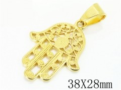 HY Wholesale Pendant 316L Stainless Steel Jewelry Pendant-HY15P0561OVV