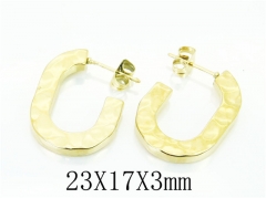 HY Wholesale Earrings 316L Stainless Steel Earrings-HY70E0808LV