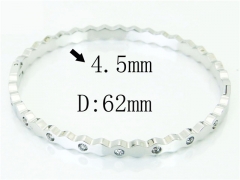 HY Wholesale Bangles Stainless Steel 316L Fashion Bangle-HY09B1201HKR