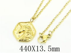 HY Wholesale Necklaces Stainless Steel 316L Jewelry Necklaces-HY92N0410PD