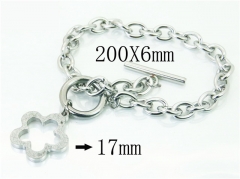 HY Wholesale Bracelets 316L Stainless Steel Jewelry Bracelets-HY91B0167NLF