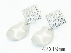 HY Wholesale Earrings 316L Stainless Steel Earrings-HY91E0361LS