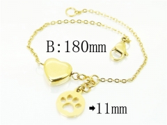 HY Wholesale Bracelets 316L Stainless Steel Jewelry Bracelets-HY91B0135OT