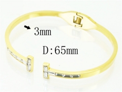 HY Wholesale Bangles Stainless Steel 316L Fashion Bangle-HY80B1385HLE