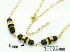 HY Wholesale Necklaces Stainless Steel 316L Jewelry Necklaces-HY92N0418HDD