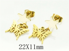 HY Wholesale Earrings 316L Stainless Steel Earrings-HY91E0399MS