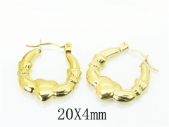 HY Wholesale Earrings 316L Stainless Steel Earrings-HY70E0858LS