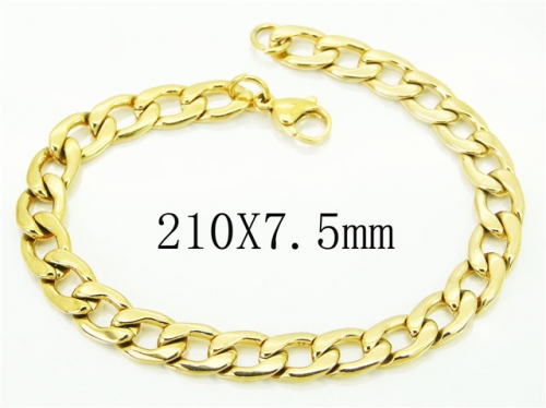 HY Wholesale Bracelets 316L Stainless Steel Jewelry Bracelets-HY40B1261KO