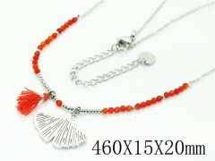 HY Wholesale Necklaces Stainless Steel 316L Jewelry Necklaces-HY56N0054HHC