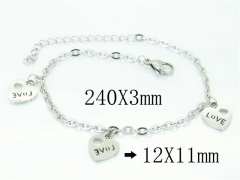 HY Wholesale Bracelets 316L Stainless Steel Jewelry Bracelets-HY91B0223NLS