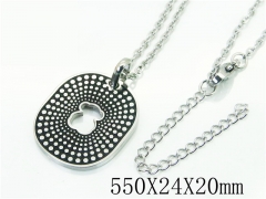 HY Wholesale Necklaces Stainless Steel 316L Jewelry Necklaces-HY90N0267HIY