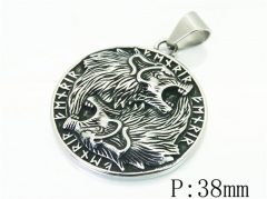 HY Wholesale Pendant 316L Stainless Steel Jewelry Pendant-HY22P0955HIX