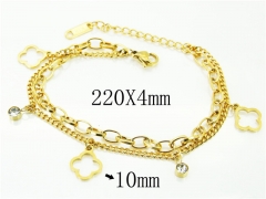 HY Wholesale Bracelets 316L Stainless Steel Jewelry Bracelets-HY80B1370OL