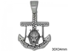 HY Wholesale Jewelry Pendant Stainless Steel Pendant (not includ chain)-HY0126P203