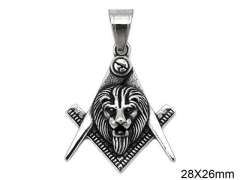 HY Wholesale Jewelry Pendant Stainless Steel Pendant (not includ chain)-HY0126P062