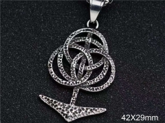 HY Wholesale Jewelry Pendant Stainless Steel Pendant (not includ chain)-HY0126P197