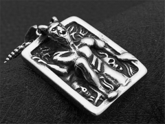 HY Wholesale Jewelry Pendant Stainless Steel Pendant (not includ chain)-HY0141P262