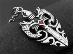 HY Wholesale Jewelry Pendant Stainless Steel Pendant (not includ chain)-HY0141P641