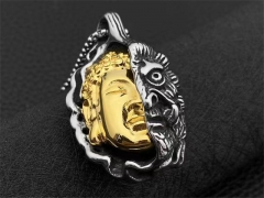 HY Wholesale Jewelry Pendant Stainless Steel Pendant (not includ chain)-HY0141P623