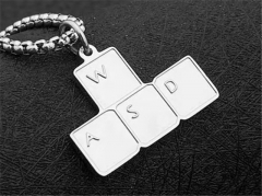 HY Wholesale Jewelry Pendant Stainless Steel Pendant (not includ chain)-HY0141P133