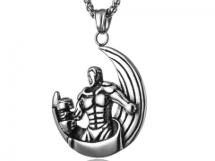 HY Wholesale Jewelry Pendant Stainless Steel Pendant (not includ chain)-HY0058P033