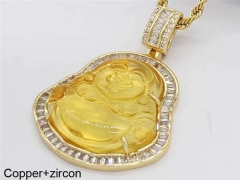 HY Wholesale Jewelry Pendant Copper Pendant (not includ chain)-HY0140P693