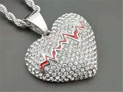 HY Wholesale Jewelry Pendant Stainless Steel Pendant (not includ chain)-HY0140P737