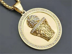 HY Wholesale Jewelry Pendant Stainless Steel Pendant (not includ chain)-HY0140P453