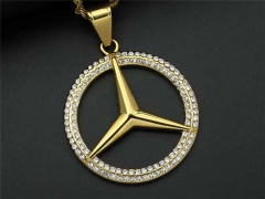 HY Wholesale Jewelry Pendant Stainless Steel Pendant (not includ chain)-HY0140P1007