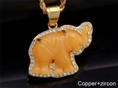 HY Wholesale Jewelry Pendant Copper Pendant (not includ chain)-HY0140P1086
